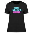 thumbnail image 1 of Be A Unicorn Doodle Quote T-Shirt Women -Image by Shutterstock, Female XX-Large, 1 of 4
