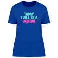 thumbnail image 1 of Be A Unicorn Doodle Quote T-Shirt Women -Image by Shutterstock, Female x-Large, 1 of 2