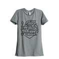 thumbnail image 1 of Be A Unicorn In A Field Of Horses Women's Fashion Relaxed T-Shirt Tee Heather Grey Large, 1 of 5