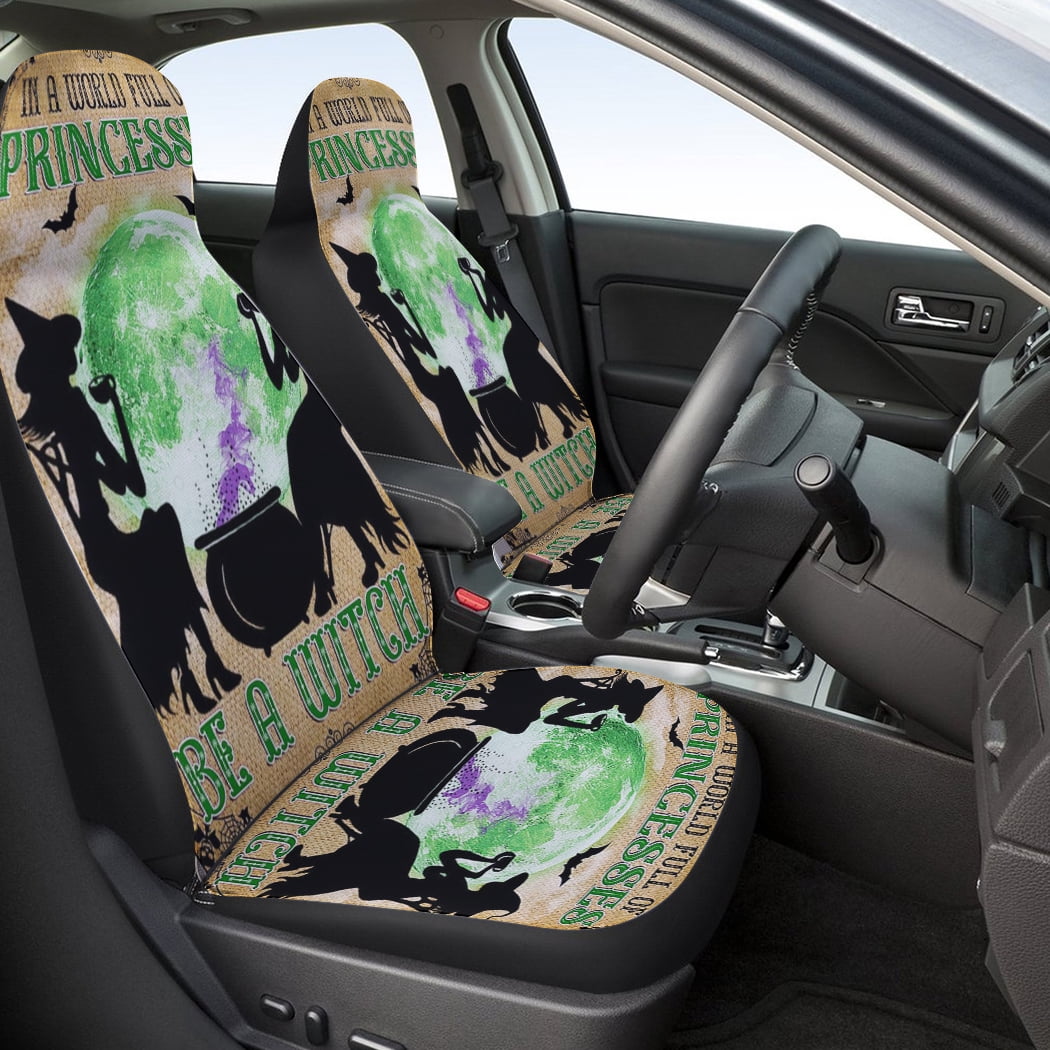 Magic Gothic Witch Car Seat Covers