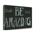 thumbnail image 1 of Tangletown Art, 47 x 28 "Be Amazing " by Cindy Shamp, Gallery Wrap Canvas Art pr, 1 of 2