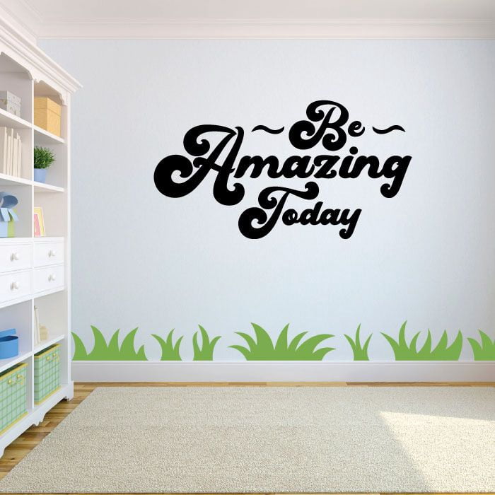 Image result for Be Amazing Today - Self Improvement Quote Motivational Quotes Wall ...