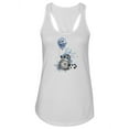thumbnail image 1 of Be Awesome Balloon Racerback Tank Women -Image by Shutterstock, Female Small, 1 of 4