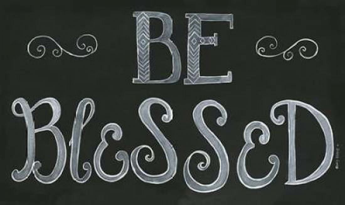 Be Blessed Canvas Art - Cindy Shamp (12 x 18)