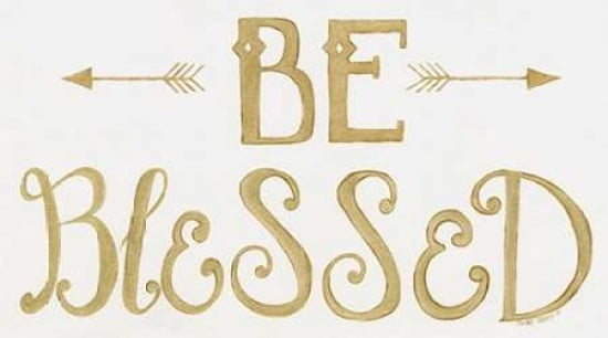 Be Blessed Canvas Art - Cindy Shamp (12 x 18)