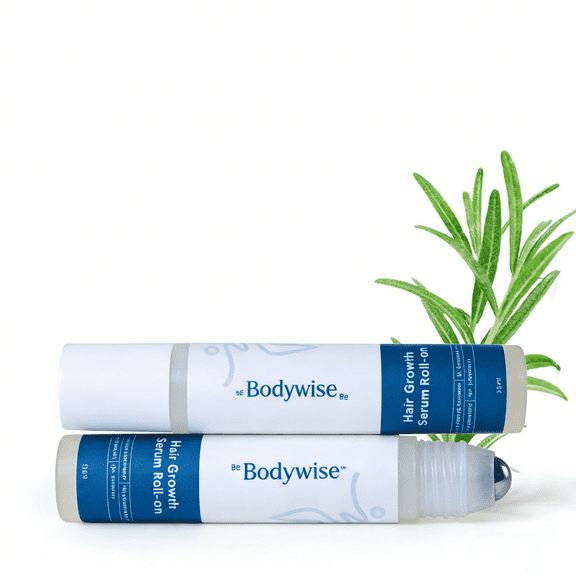 Be Bodywise Hair Growth Roll-On Serum, Holiday Gift-Ready Precision Scalp Applicator, Non-Oily, DHT-Care Botanicals,Makeup Organizers