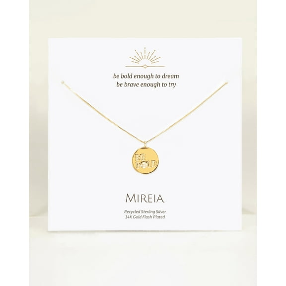 Be Bold Coin Necklace