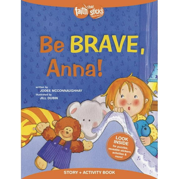 Be Brave, Anna! Story + Activity Book