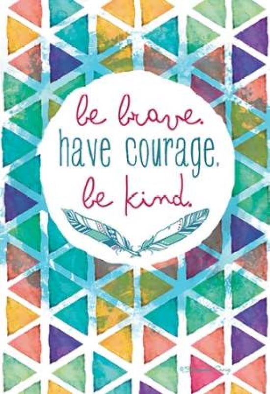 Be Brave Canvas Art - Shawnda Craig (20 x 28)