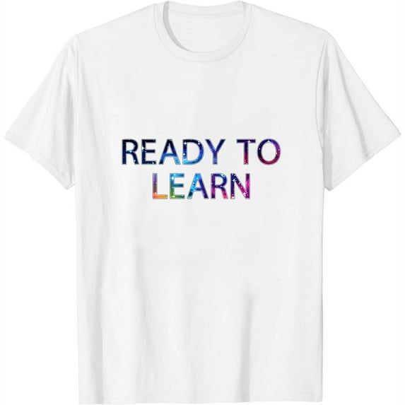 Be Bright Be Brilliant Back to School Gifts Women's Short Sleeve Graphic T-Shirts, Comfortable and Fashionable for Summer
