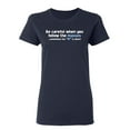thumbnail image 1 of Be Careful When You Follow The Masses Sometimes The M Is Silent Sarcastic Novelty Gift Idea Adult Humor Funny Women's Casual Tees, 1 of 3