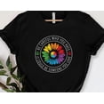 thumbnail image 1 of Be Careful Who You Love TShirt Rainbow Sunflower Tee Equality Pride Gift Pride Month Shirt, 1 of 2
