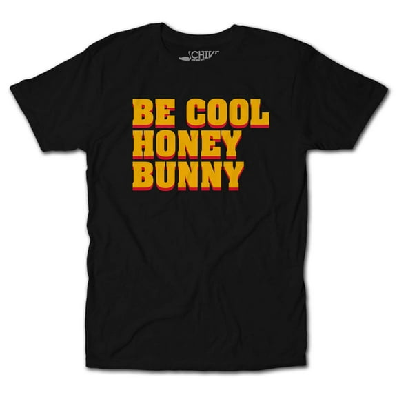 Be Cool Honey Bunny Pulp Fiction 90s Movie Tee