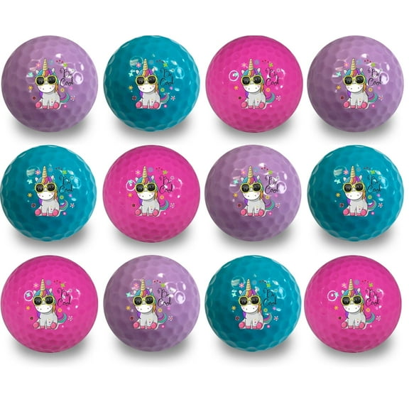 GBM Golf Unicorn Golf Balls - 12 Pack