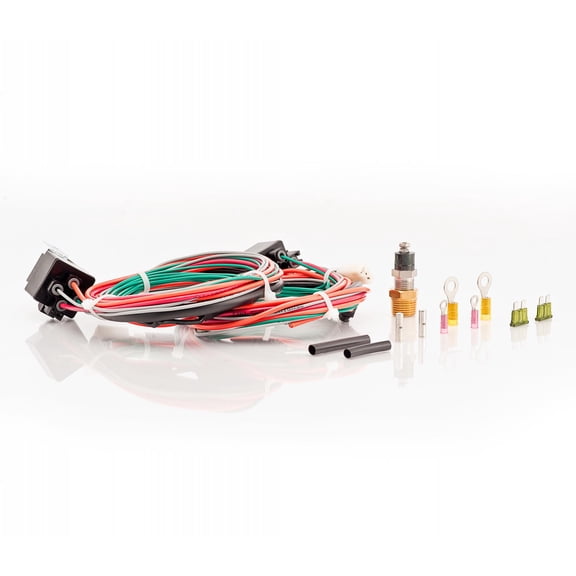 Be Cool Radiators 75104 Dual Fan Wiring Harness Kit