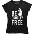 thumbnail image 1 of Be Cruelty Free Be Kind To Animals Tank Vegan Vegetarian Kale T-Shirt, 1 of 4