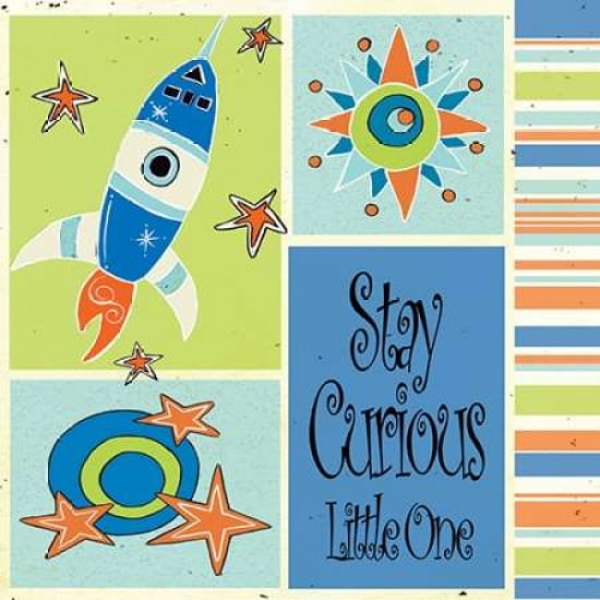 Be Curious Canvas Art - Shanni Welsh (24 x 24)