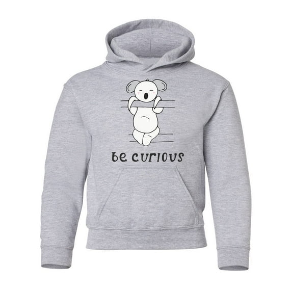 Be Curious Koala Hoodie Juniors -Image by Shutterstock, x-Large