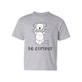 thumbnail image 1 of Be Curious Koala T-Shirt Juniors -Image by Shutterstock,  Large, 1 of 4