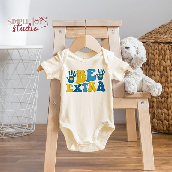 Be Extra Onesie, Baby Announcement Outfit, Gender Neutral Baby Clothes, Fun Baby Onesie, Baby Shower Gift, Cute Baby Bodysuit, Cool Baby Clothing, Cute Natural Baby Onesie, BABY BODYSUIT LAT 4424