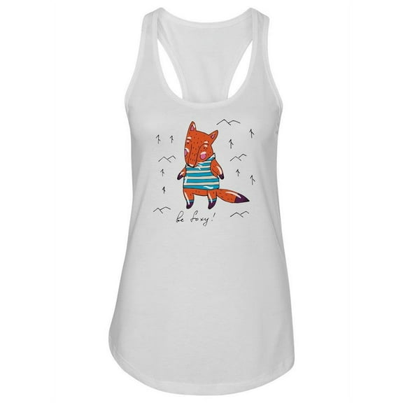 Be Foxy Design Tank Women -Image by Shutterstock, Female Small