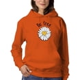 thumbnail image 1 of Be Free Heart Daisy Hoodie Women -Image by Shutterstock, Female 3X-Large, 1 of 4