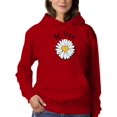 thumbnail image 1 of Be Free Heart Daisy Hoodie Women -Image by Shutterstock, Female x-Large, 1 of 4