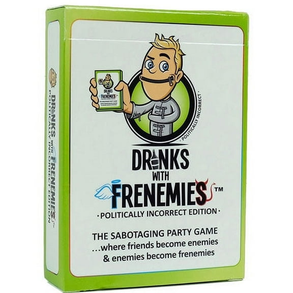Be Games LLC: Drinks With Frenemies: Politically Incorrect Edition - Party Card Game