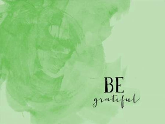 Be Grateful Canvas Art - Amy Cummings (18 x 24)