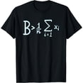 thumbnail image 1 of Be Greater Than Average T-Shirt, Funny Math T-Shirt, 1 of 4