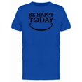 thumbnail image 1 of Be Happy Today Smiley Face Tee Men's -Image by Shutterstock, 1 of 1