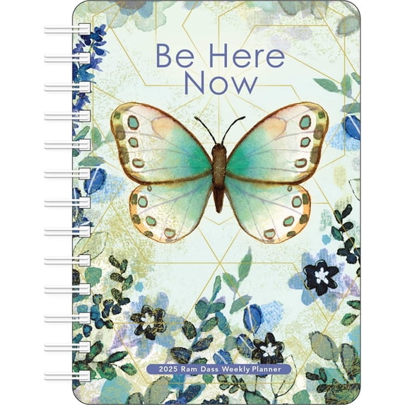 Be Here Now 2025 Weekly Planner Calendar: Teachings from RAM Dass, (Paperback)