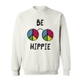 thumbnail image 1 of Be Hippie   Sweatshirt Men -Image by Shutterstock, Male Medium, 1 of 4