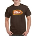 thumbnail image 1 of Be Humble Rtro Vintage Slogan T-Shirt Men -Smartprints Designs, Male Small, 1 of 4
