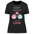 thumbnail image 1 of Be In Love Quote T-Shirt Women -Image by Shutterstock Women T-Shirt, Female 3X-Large, 1 of 2