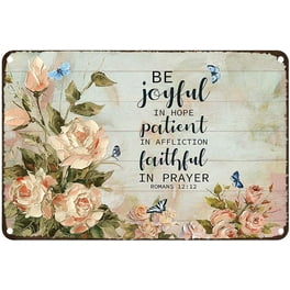 Inspirational Happy Marriage Metal Wall Art Retro 8x12 Sign Wedding Home Decor