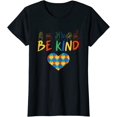 thumbnail image 1 of Be Kind ASL American Sign Language Autism Awareness T-Shirt, 1 of 3