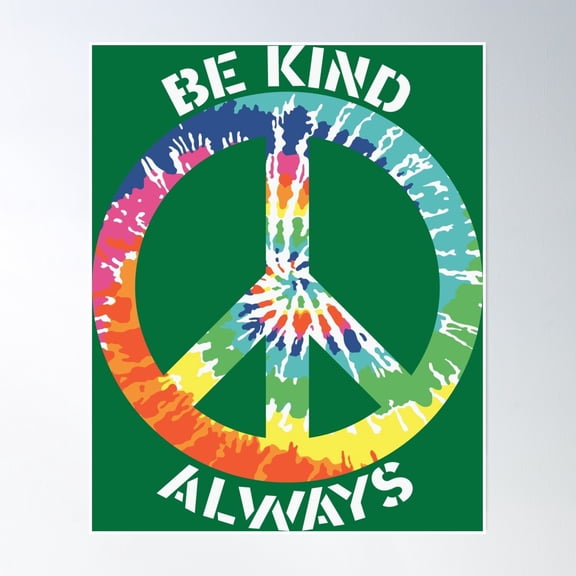 Be Kind Always Poster Wall Art, Modern Wall Decor, 8x12 UNFRAMED