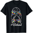 thumbnail image 1 of Be Kind Autism Awareness Acceptance Choose Kindness Women T-Shirt, 1 of 4
