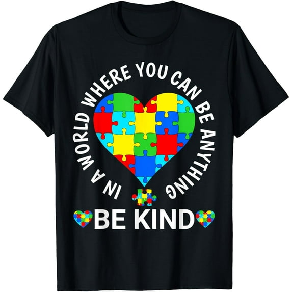 Be Kind Autism Awareness - World Autism Awareness Day 2024 T-Shirt