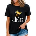 thumbnail image 1 of Be Kind Bee Dabbing Kindness for Men Women T-Shirt Black Medium, 1 of 4