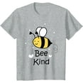 thumbnail image 1 of Be Kind Bumble Bee Cute Inspirational Softstyle T-Shirt,Sport Grey Color,Size 3XL, 1 of 5