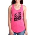 thumbnail image 1 of Be Kind Craquelure Racerback Tank Women -Image by Shutterstock, Female Small, 1 of 4