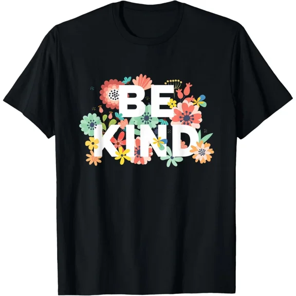 Be Kind Cute Inspirational Blessed Woman Saying Unisex T-Shirt up to size 5XL