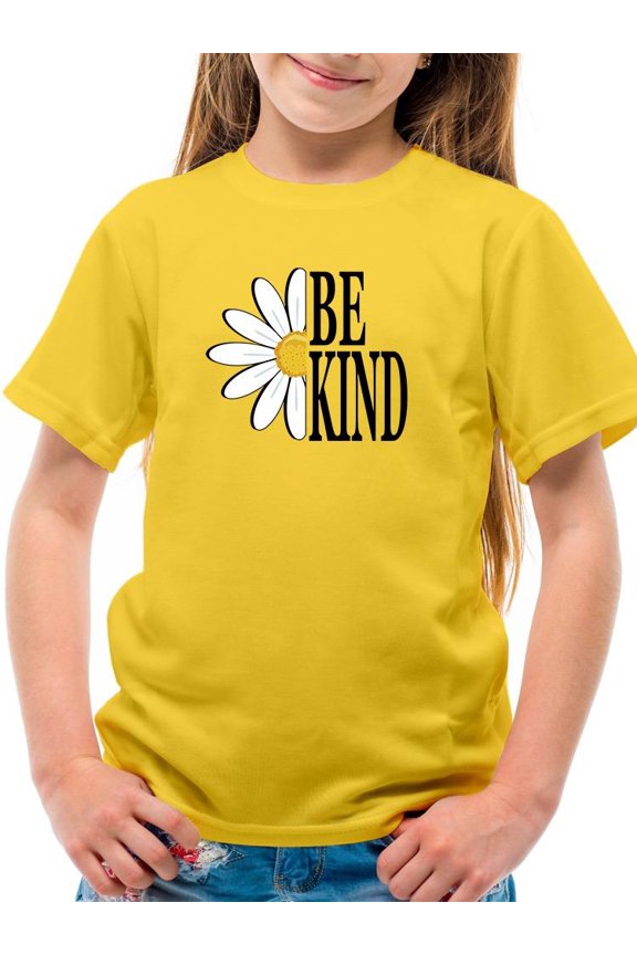 Be Kind Daisy T-Shirt Juniors -Image by Shutterstock, x-Large