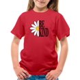 thumbnail image 1 of Be Kind Daisy T-Shirt Juniors -Image by Shutterstock,  x-Small, 1 of 4