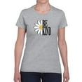 thumbnail image 1 of Be Kind Daisy T-Shirt Women -Image by Shutterstock, Female Medium, 1 of 4