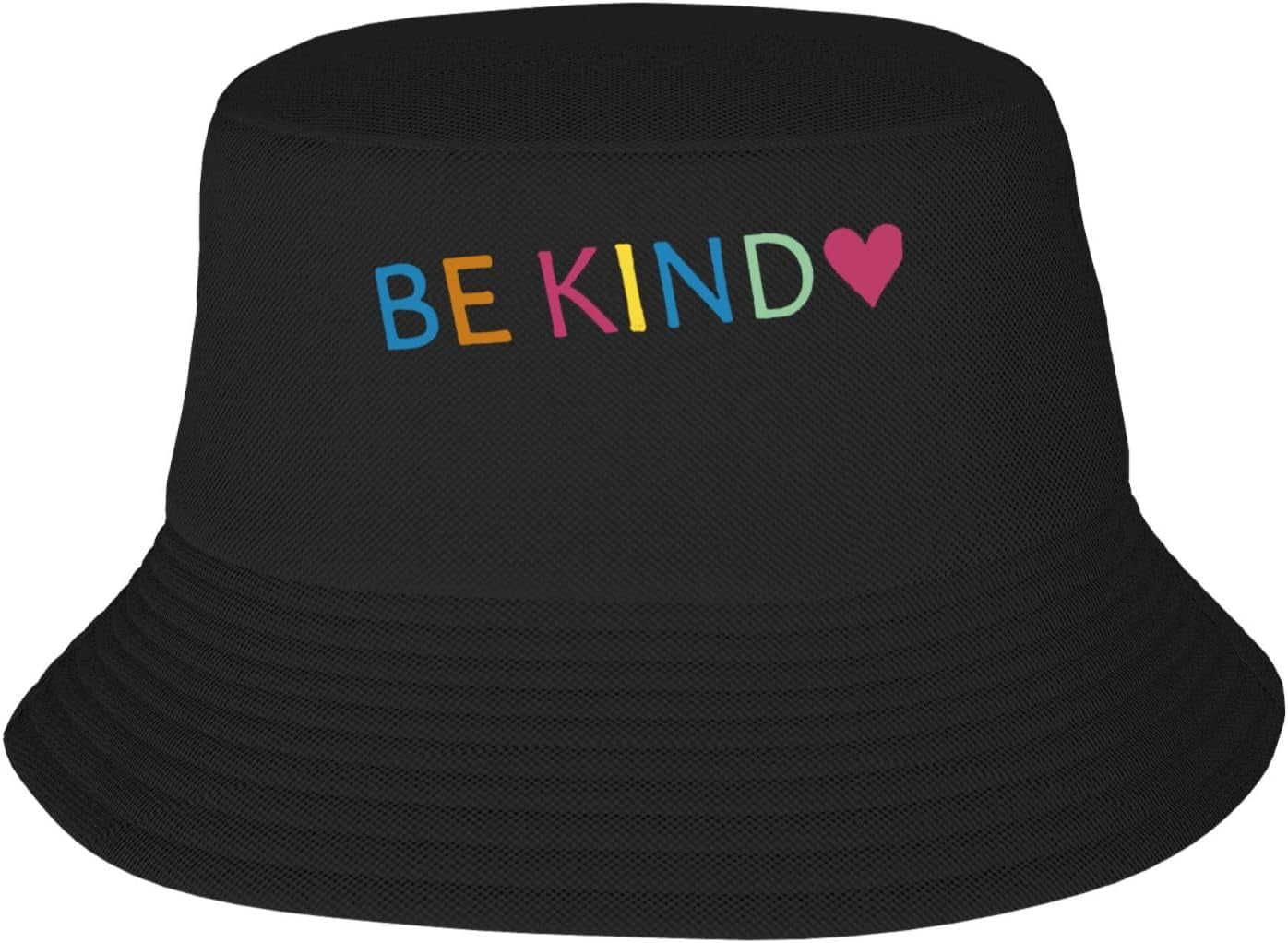 Be Kind Heart Hat Outdoor Adult Bucket Cap Fishing Cap Baseball Cap ...