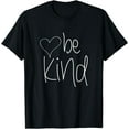 thumbnail image 1 of Be Kind Heart Love Blessed Grateful Tee T-Shirt, 1 of 4
