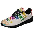 thumbnail image 1 of Be Kind Hippie The World Is Full Of Kind People If You Can't Find One Be One Shoes Sneakers Black Size 7, 1 of 7